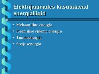 Energia tootmine #12