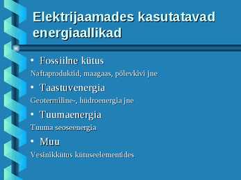 Energia tootmine #13