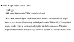 Ado Vabbe #3