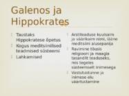 Ülevaade õenduse ajaloost #16