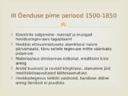 Ülevaade õenduse ajaloost #24