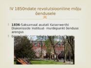 Ülevaade õenduse ajaloost #25