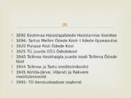 Ülevaade õenduse ajaloost #41