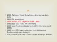 Ülevaade õenduse ajaloost #45