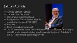Salman Rushdie-Kesköö lapsed #2