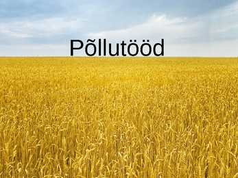 Põllutööd