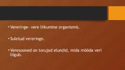 VERESOONED JA VERERINGE #4