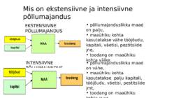 PÕLLUMAJANDUSEST JA TOIDUTOOTMISEST SÜSTEEMSELT #8