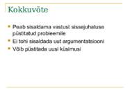 Ajaloo arutluse kirjutamine #11