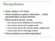 Ajaloo arutluse kirjutamine #4