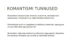 Romantism #3
