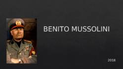 Benito Mussolini