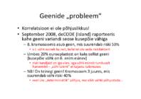Valgud ja geenid #42