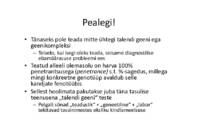 Valgud ja geenid #43