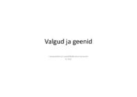 Valgud ja geenid