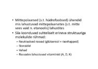 Lipiidid #2