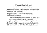 Süsivesikud #3