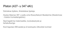 Üldajalugu - Vana-Kreeka #40