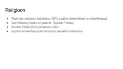 Ladina-Ameerika #14