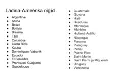 Ladina-Ameerika #3