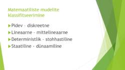 Matemaatiline modelleerimine inseneridele #11