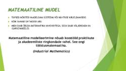 Matemaatiline modelleerimine inseneridele #4