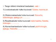 MAJANDUSE PÕHIPROBLEEMID-TURUMEHHANISM #3