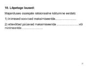 MAJANDUSE PÕHIPROBLEEMID-TURUMEHHANISM #25