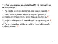 MAJANDUSE PÕHIPROBLEEMID-TURUMEHHANISM #28