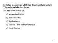 MAJANDUSE PÕHIPROBLEEMID-TURUMEHHANISM #4