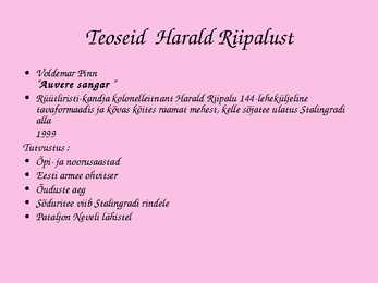Harald Riipalu #15