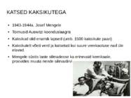 Natside ja jaapanlaste inimkatsed #7