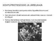 Natside ja jaapanlaste inimkatsed #9