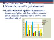 TERVISLIK TOITUMINE ÕPILASTELE #5