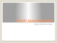 Eesti Jazzmuusika