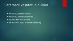 MATERJALID LAEVAEHITUSES #4