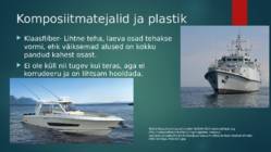 MATERJALID LAEVAEHITUSES #9