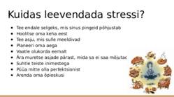 STRESS ja selle põhjustajad #11