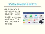 Käitumine meedias ja sotsiaalmeedias #20