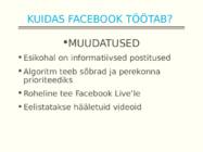 Käitumine meedias ja sotsiaalmeedias #25