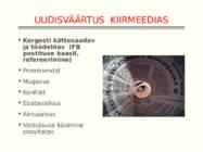 Käitumine meedias ja sotsiaalmeedias #8