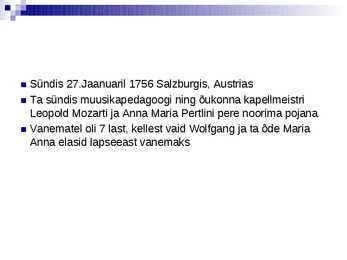 Mozart #2