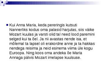 Mozart #4