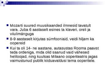 Mozart #5