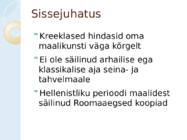 Vanakreeka Maalikunst #2