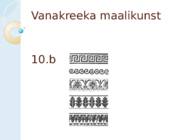 Vanakreeka Maalikunst