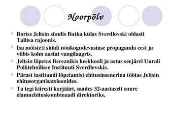Boriss Jeltsin #2