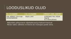 KESKAJA TUTVUSTUS #6