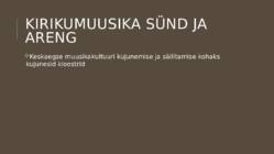 KESKAJA TUTVUSTUS #8