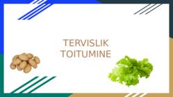 TERVISLIK TOITUMINE